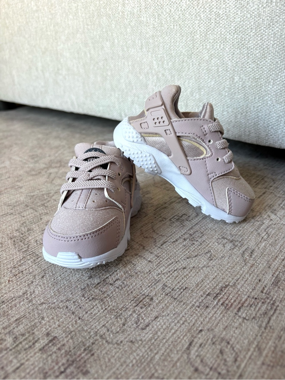 Nike Kids Neutral Blush Pink Sneakers